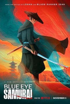 دانلود انیمیشن Blue Eye Samurai 2023 سامورایی چشم آبی